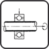 Counterbodies: Steel. Additional conditions: slip punches. Examples: Seatings
