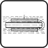 Counterbodies: Steel. Additional conditions: Water film. Examples: The end shafts of ships, bearings gidravpicheskih drive