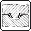 Counterbodies: Mild steel, stainless steel, aluminum. Additional conditions: The pressure of more than 500 kgf/cm<sup>2</sup>, strikes, slip. Examples: bending dies, drawing dies of cold stamping